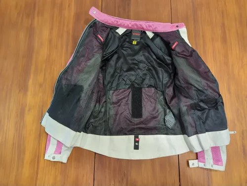 Campera Moto Reforzada Spidi Summernet (usada) Rosa Chicle S-m - 5