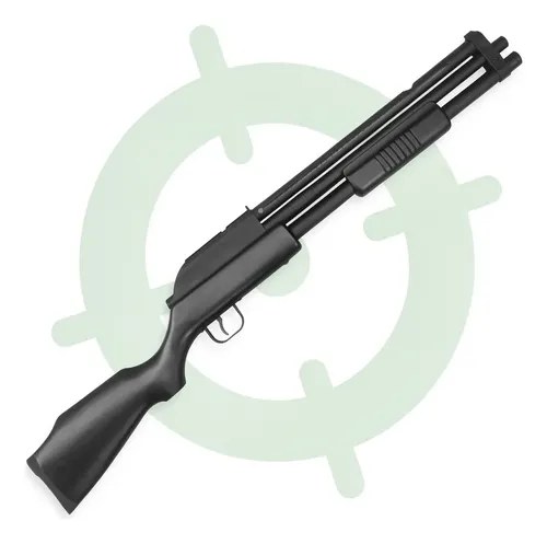 Escopeta Disuasiva Airshot D940n Postas De Goma Autodefensa Negro 17.5 Mm - 3