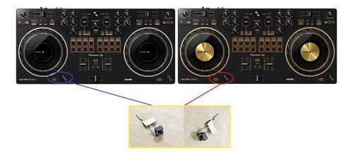 Pioneer Ddj-rev1 Ddj-rev1-n Touch Switch Pulsador Play Y Cue Negro - 2