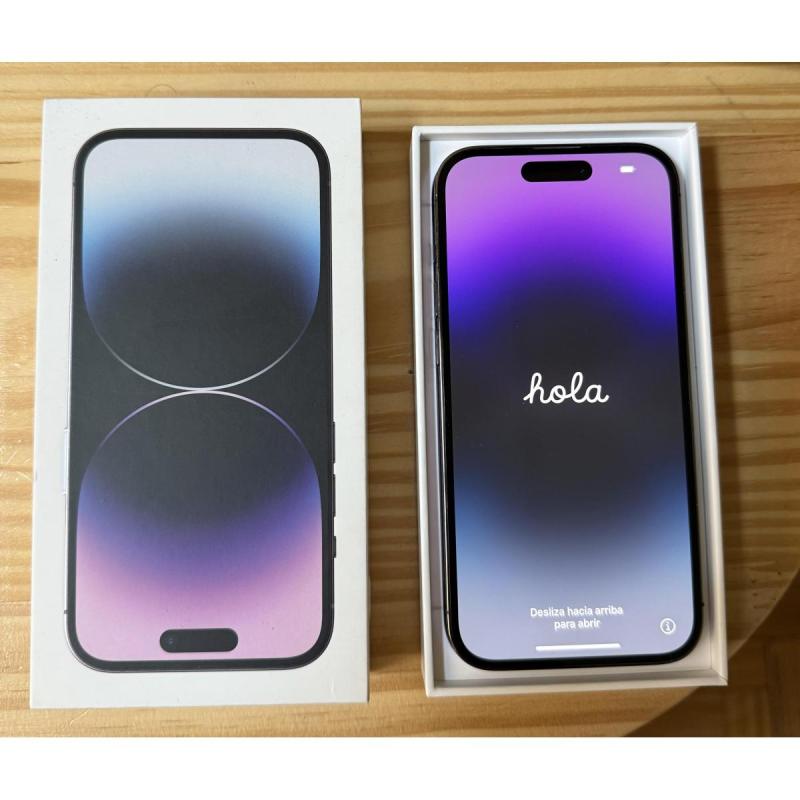 Apple iPhone 14 Pro (128 Gb)-morado-batería 88% Impecable!