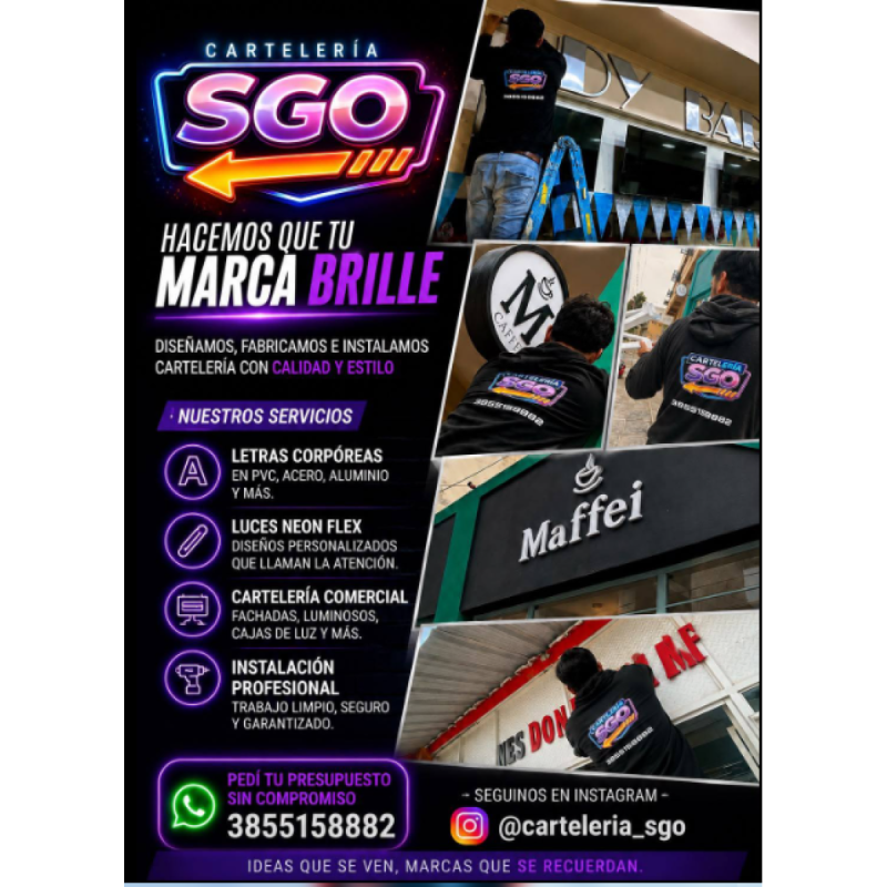 CARTELERIA SANTIAGO DEL ESTERO