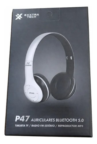 Auriculares Inalambricos P47 Rojo - 8