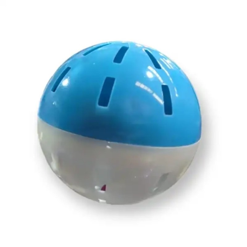 Combo de juguetes para gatos: pelota saltarina, pelota sonajero, pescadito rascador, pulpito de pelu - 3