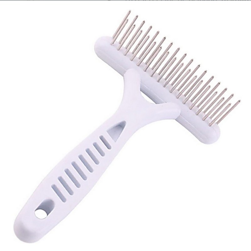 Combo para peluqueria canina y aseo en general: alicate, cepillo neumático, rasqueta, sacapulgas, li - 7