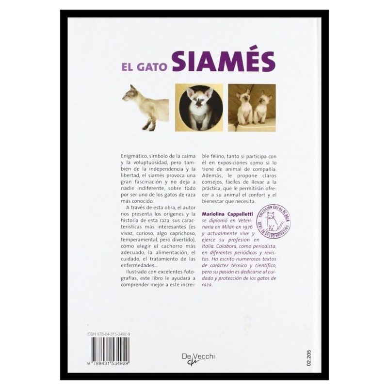 El gato siamés. Colección gatos de raza de Mariolina Cappelletti - 2