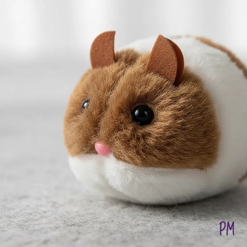 Set de juguetes para gatos: rascador, giroscopo, hámster a cuerda, pelota sonajero - 4