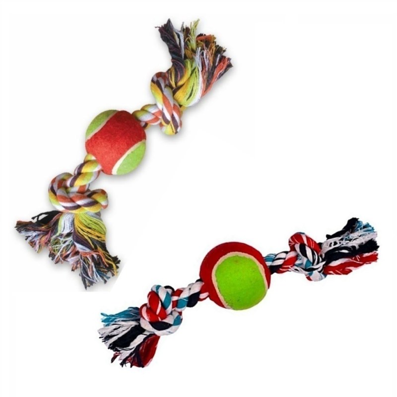 Set de juguetes para perros de tamaño mediano. - 4