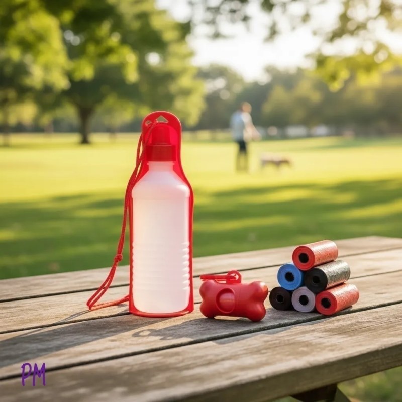 Set de paseo para perros.