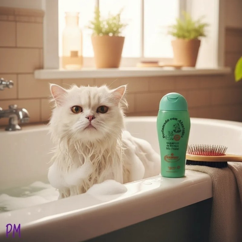 Shampoo Osspret Mix Frutal + Cepillo Doble Large