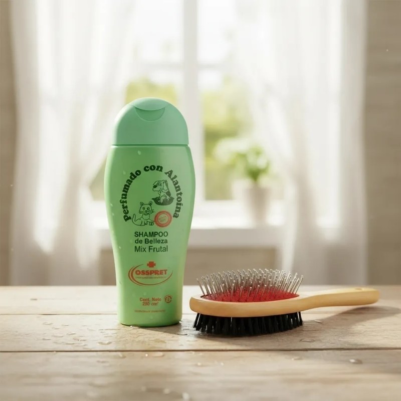Shampoo Osspret Mix Frutal + Cepillo Doble Large - 2