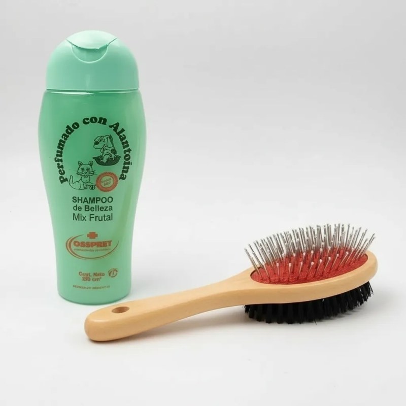 Shampoo Osspret Mix Frutal + Cepillo Doble Large - 3