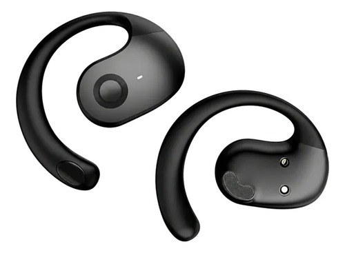 Auriculares Open Ear Estereo Bluetooth 5.4 Clip Negro