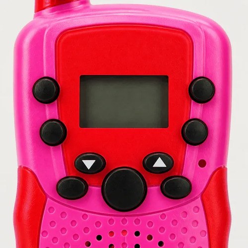 Handy Walkie Talkie Infantil X 2 Con Linterna Amarillo Y Verde - 5