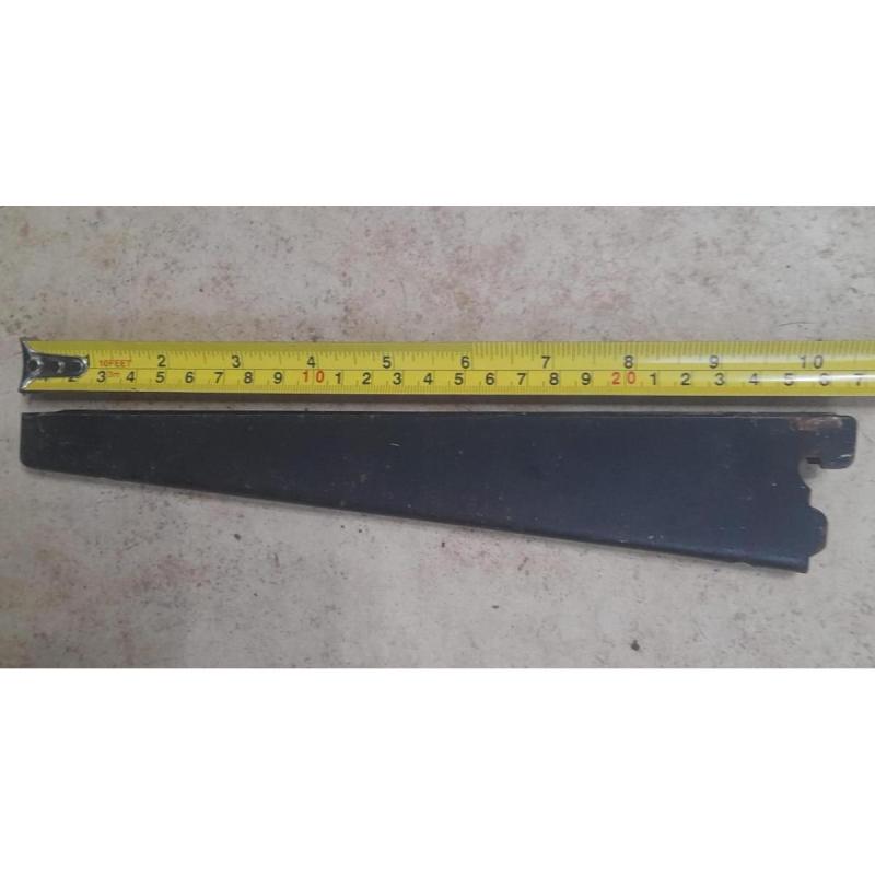 6 Ménsulas De 27cm Doble enganche para Riel- usadas - 3
