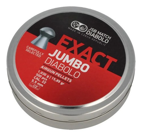 Balines Jsb Exact Jumbo Cal 5,52 Diabolo 15,89g Lata X 500u
