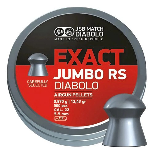 Balines Jsb Exact Jumbo Rs Cal 5.52 Mm Diabolo 13,43g X 500u