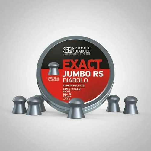 Balines Jsb Exact Jumbo Rs Cal 5.52 Mm Diabolo 13,43g Lata X500 - 4