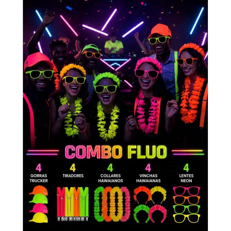 COMBO FLUO CARNAVAL CARIOCA