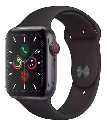 Smartwatch W 26 Plateado Sport Negro