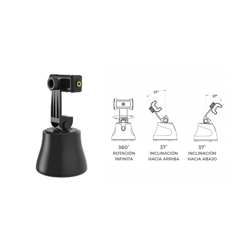 Tripode Selfie Robot - Automatico Giratorio 360º Inteligente - 2