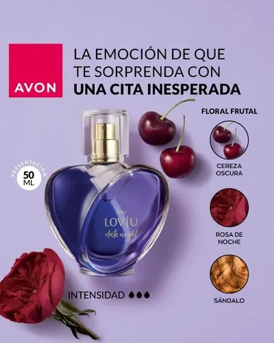 Avon Loviu Date Night - Eau De Parfum Femenino 50 Ml - 4