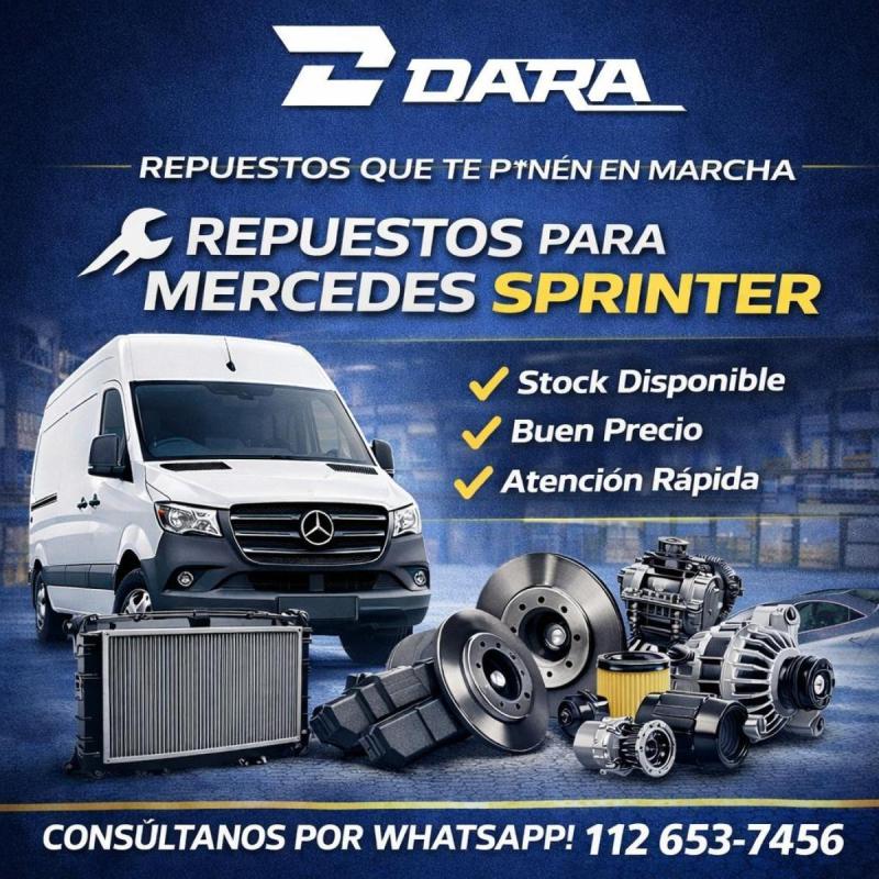 Repuestos mercedes benz- scania -ford- vw-sprinter