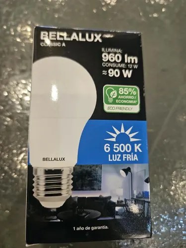 Foco Led Bellalux Classic Bulbo E27 12w 90w 960lm Luz Fria Blanco Frío - 2