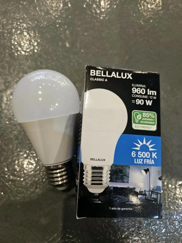 Foco Led Bellalux Classic Bulbo E27 12w 90w 960lm Luz Fria Blanco Frío - 4