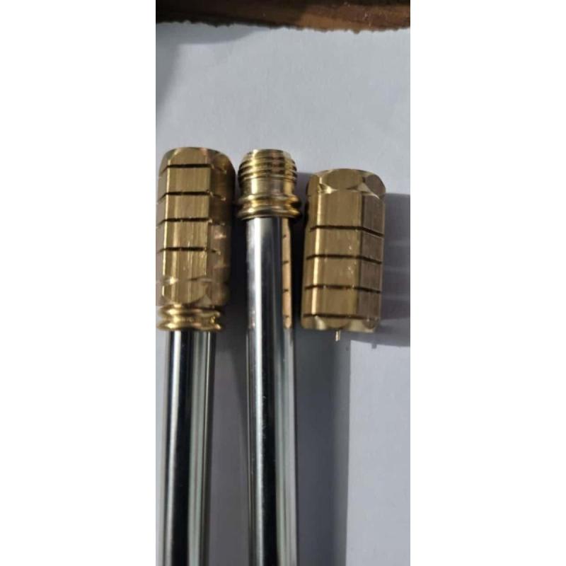 Bombillas: diferentes modelos: de bronce, de acero, de alpaca