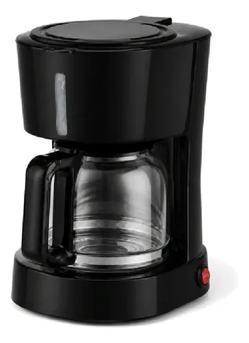Cafetera Electrica 15 Tazas 1,25 L Jarra De Vidrio 650w Negro