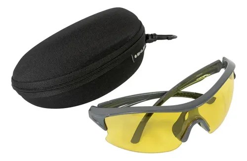 Lentes Tiro Shilba Policarbonato Amarillo Protección Uv400