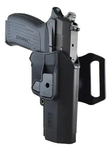Funda Pistolera Polímero Boer Nivel2 Bersa Pro Tpr 9 Diestro Negro - 3