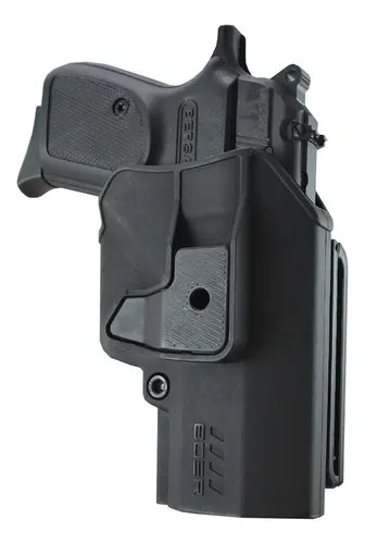 Pistolera Nivel 2 Bersa 380/380cc/plus Boer Negro Diestro Negro - 4