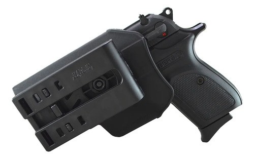 Pistolera Nivel 2 Bersa 380/380cc/plus Boer Negro Diestro Negro - 5