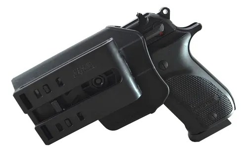 Pistolera Nivel 2 Bersa 380/380cc/plus Boer Negro Diestro Negro - 8
