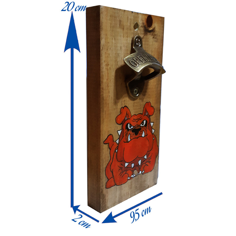 Destapador Abridor Pared Personalizado Artesanal - 6