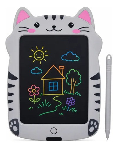 Pizzarra Digital Lcd 9 Para Niños Diseño Animales Beige/panda - 2