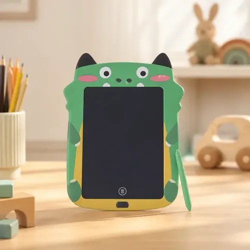 Pizzarra Digital Lcd 9 Para Niños Diseño Animales Beige/panda - 9