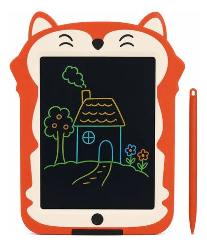 Pizzarra Digital Lcd 9 Para Niños Diseño Animales Verde/rana - 6