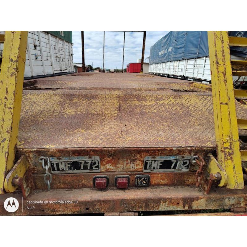 Acoplado  Carreton  Para 17.000 Kilos  Completo Unico Cordoba 