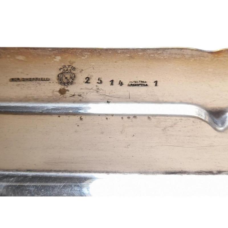 ANTIGUA BANDEJA DE ALPACA REP - 3