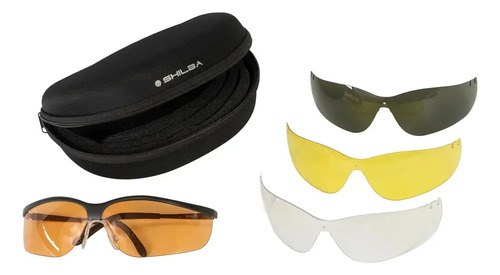 Lentes De Tiro Deportivo Shilba Shooter Con Proteccion Uv400
