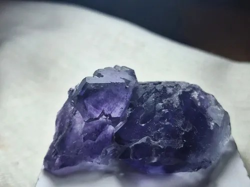 Fluorita Violeta - Xiayang, Fujian - China Violeta Oscuro