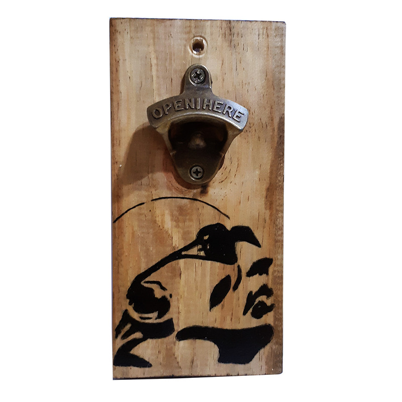 Destapador Abridor Pared Personalizado Artesanal