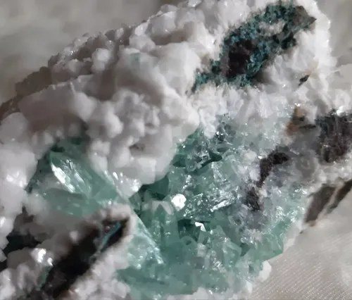 Zeolita (fluorapofilita...) - India Verde - 4