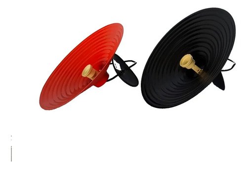 Lampara Colgante Tipo China De Metal Para Techo Negro - 3
