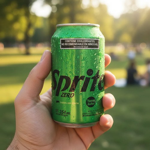 Sprite Zero Lata 354ml Lima Limón Pack X 6 Unidades - 3