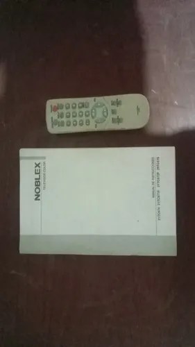 Televisor Noblex 21 Pantalla Plana Con Control Y Manual - 3