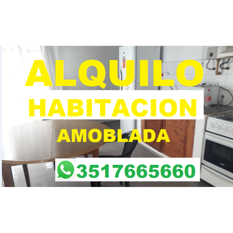 Alquilo HABITACION individual