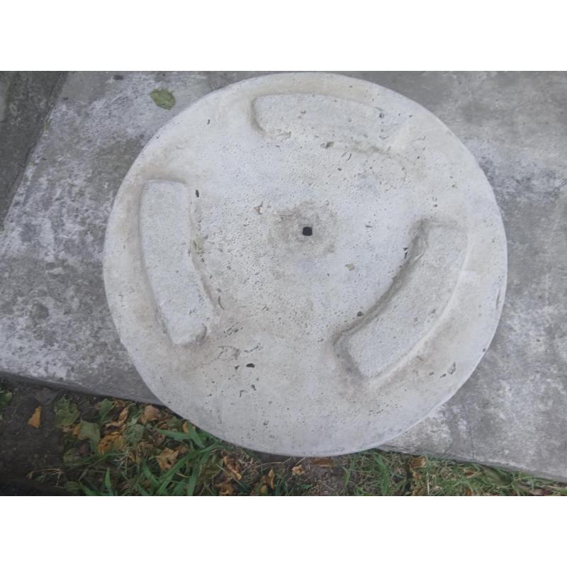 Maceta grande de cemento - 3
